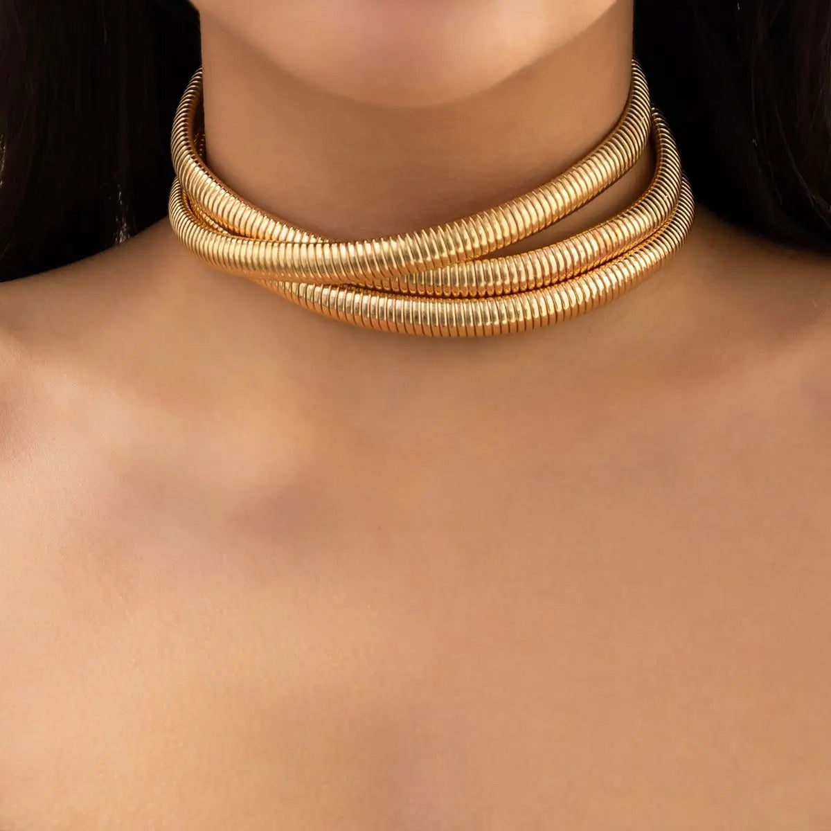 Harper Chain Choker Necklace
