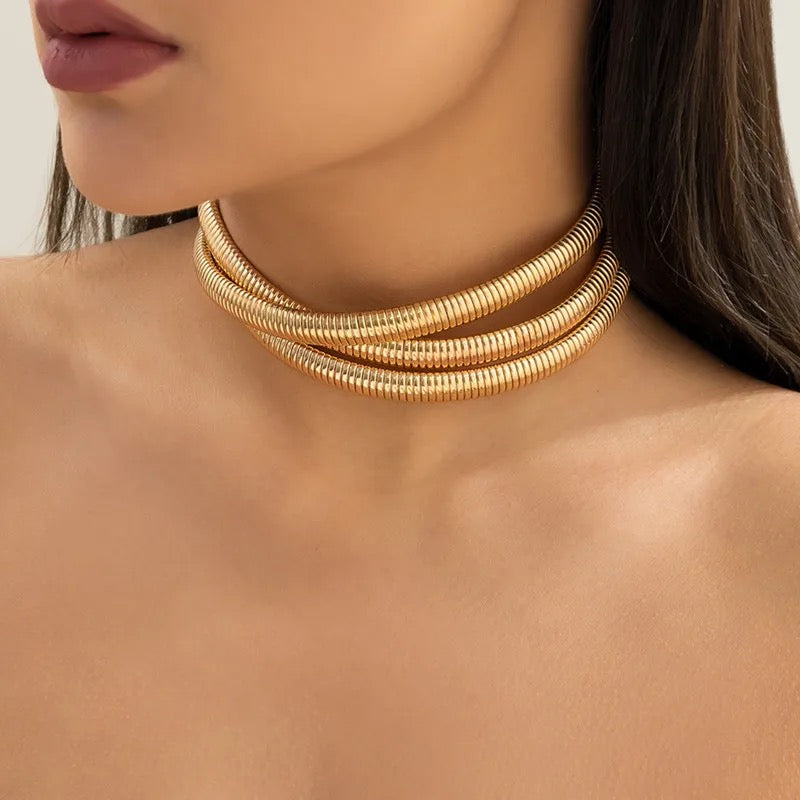 Harper Chain Choker Necklace