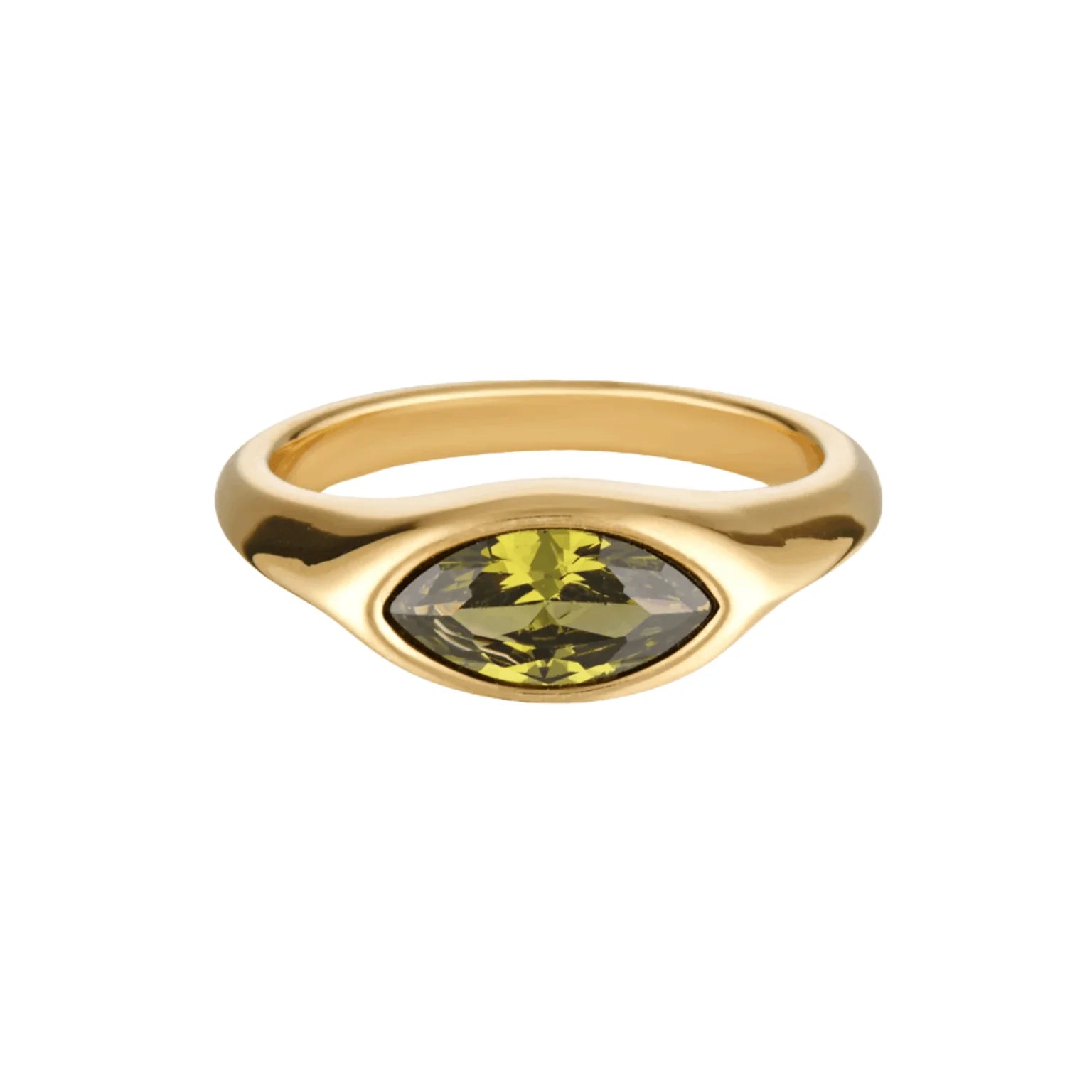 Olivine Peridot Ring