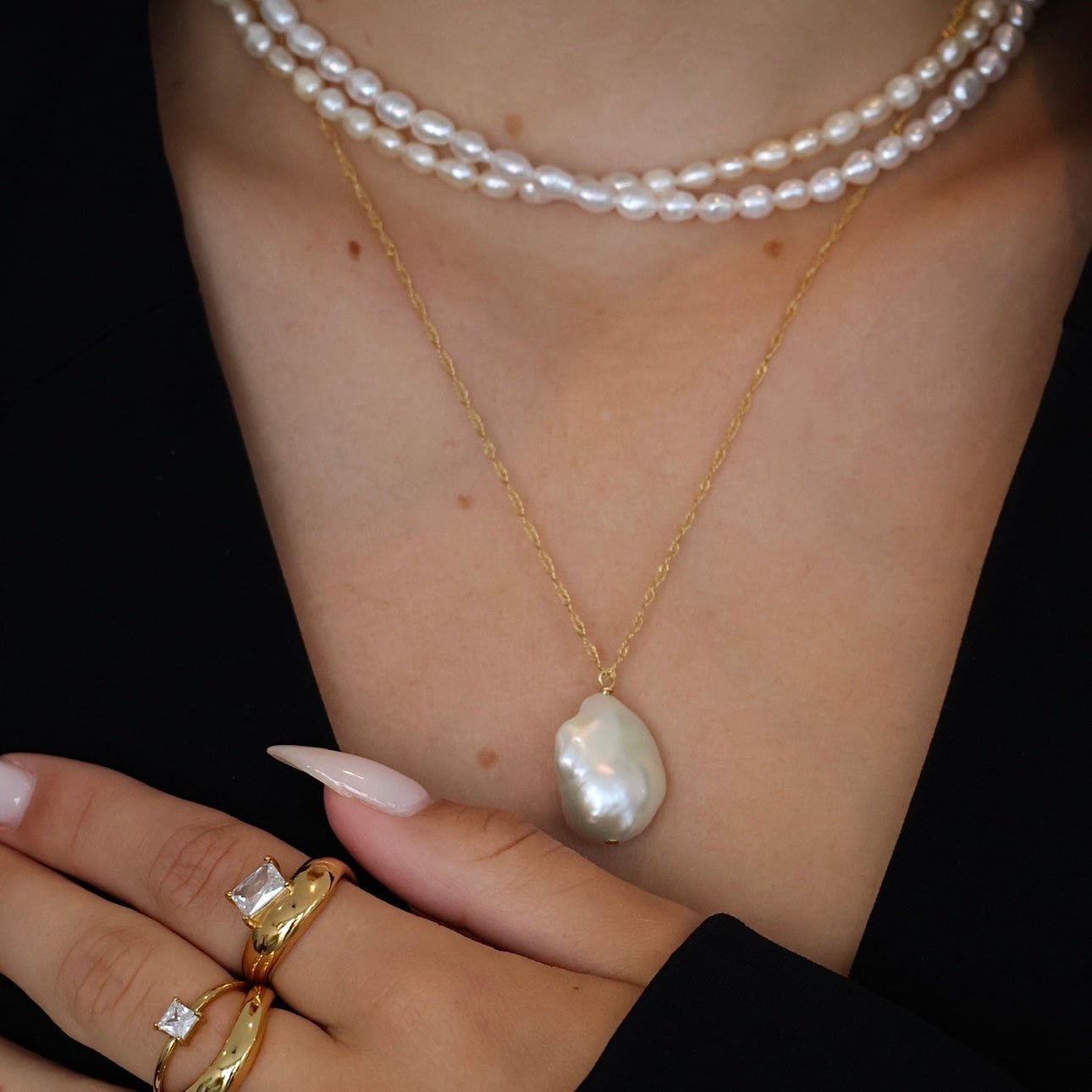 Nara Pearl Necklace - Zaya CollectiveNecklace