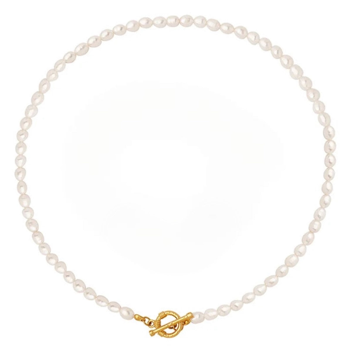 Pearl 18k gold plated may0i fandh reliquia