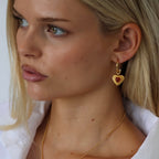 Esme Heart Earrings