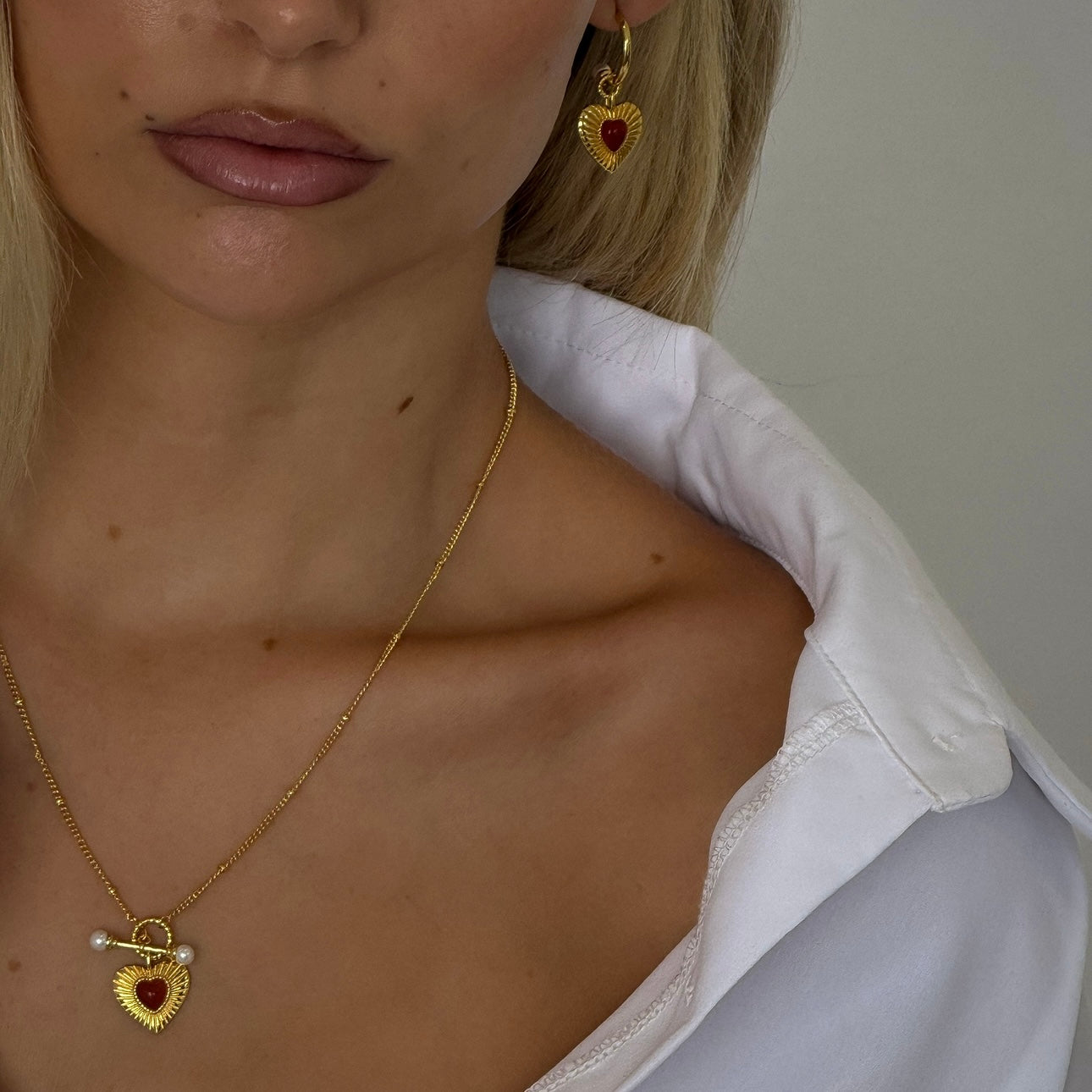 Esme Heart Necklace