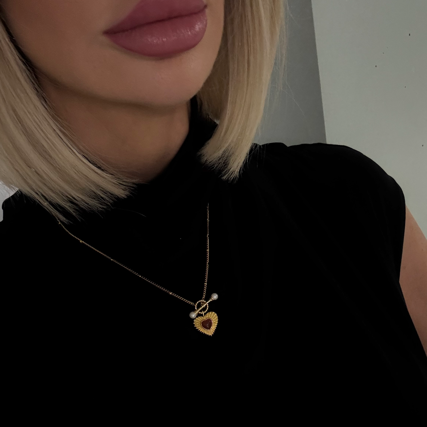 Esme Heart Necklace