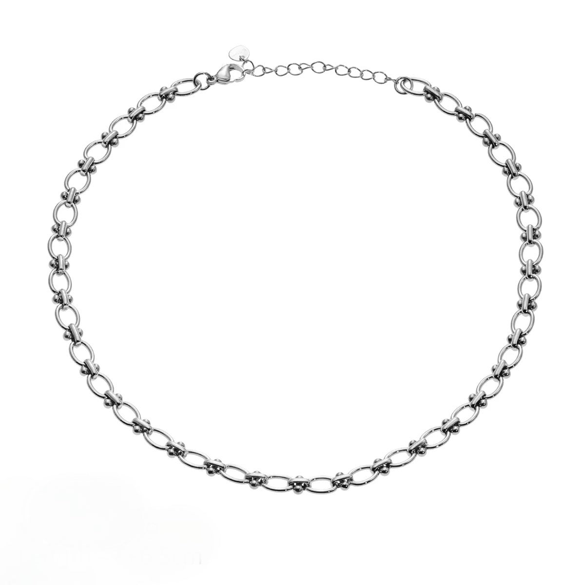 Lora Chain Necklace - Silver