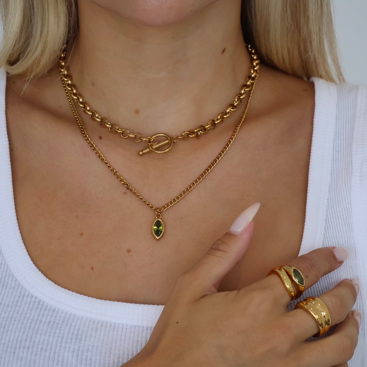 Olivine Peridot Necklace