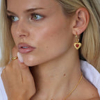 Esme Heart Earrings
