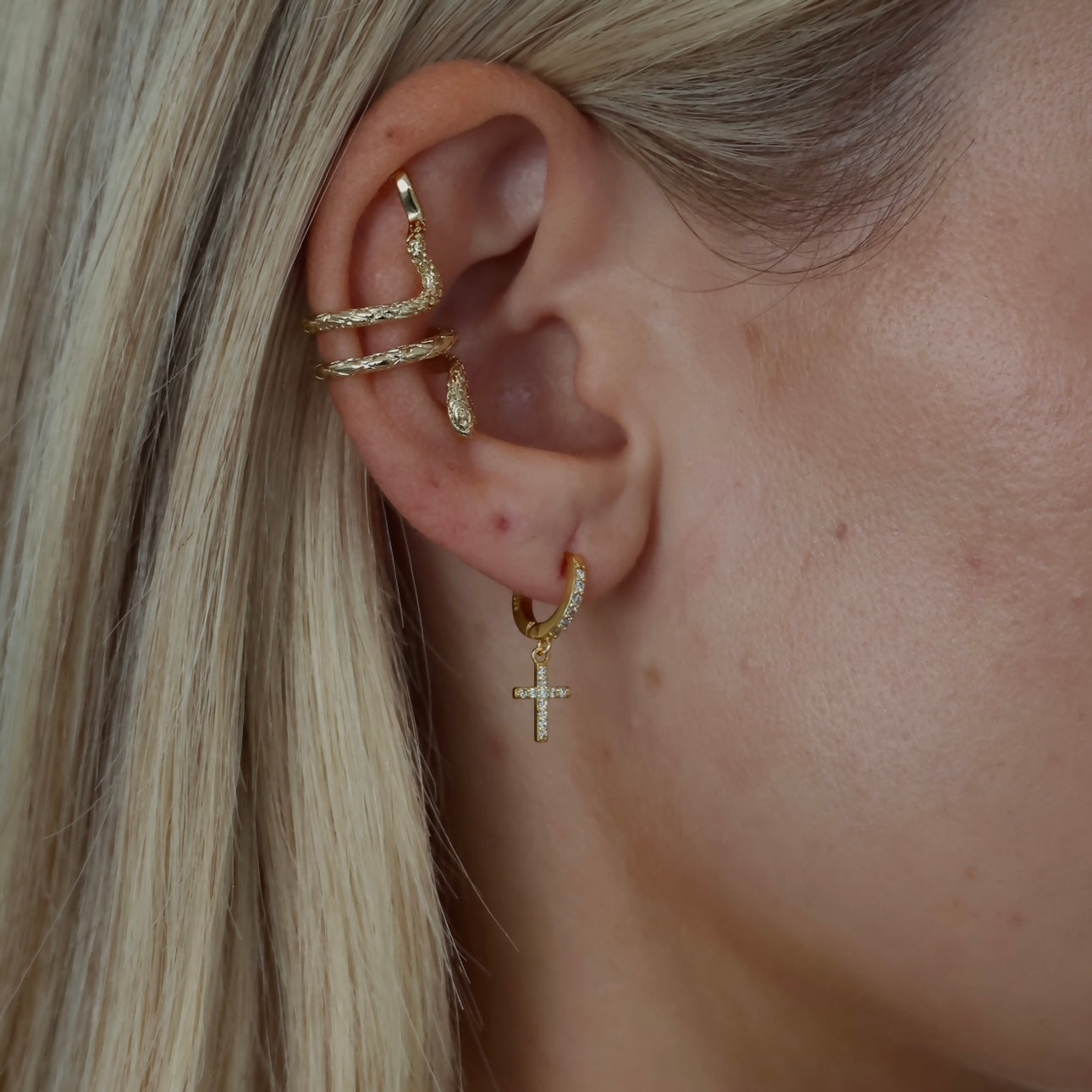 Serpent Ear Cuff