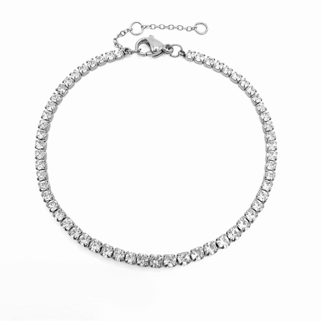 Sofira Tennis Bracelet - Silver