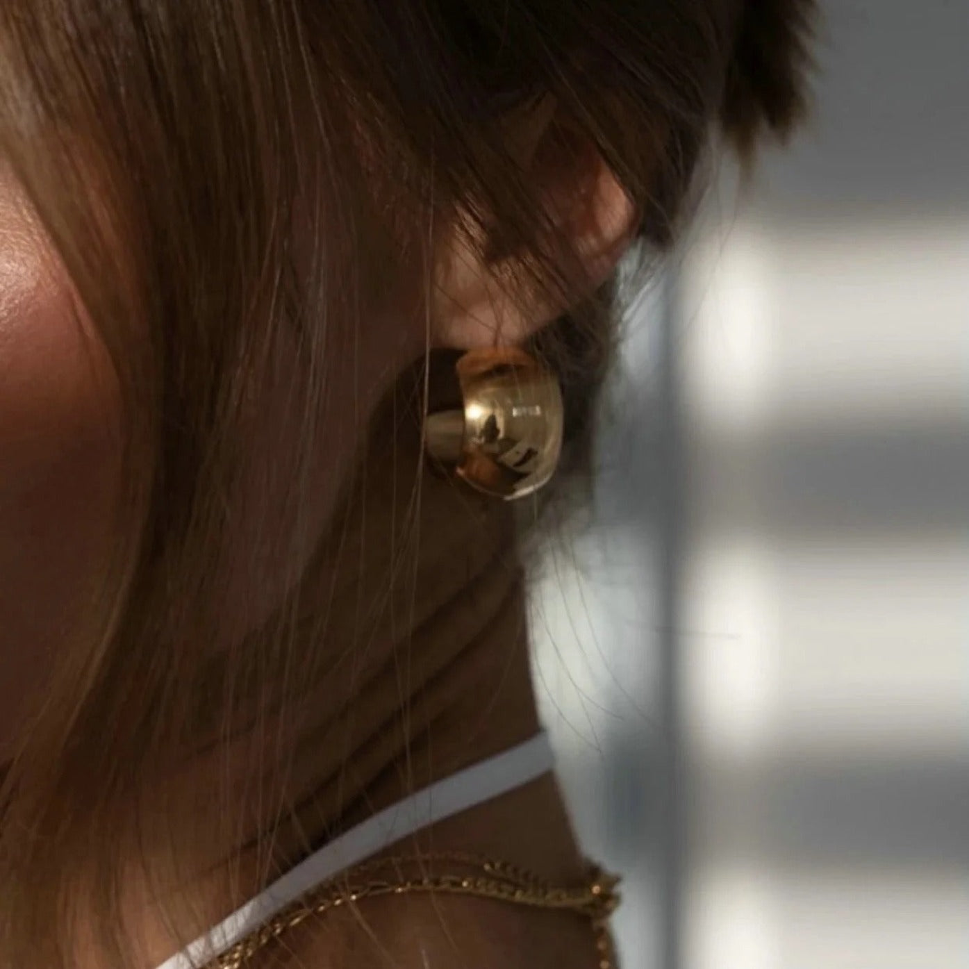 zaya collective earrings 18k gold filled bold earrings