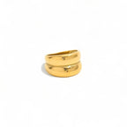 zaya collective 18k gold filled bold ring