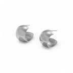 zaya collective earrings silver bold earrings