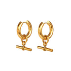 zaya collective earrings 18k gold filled hoop earrings