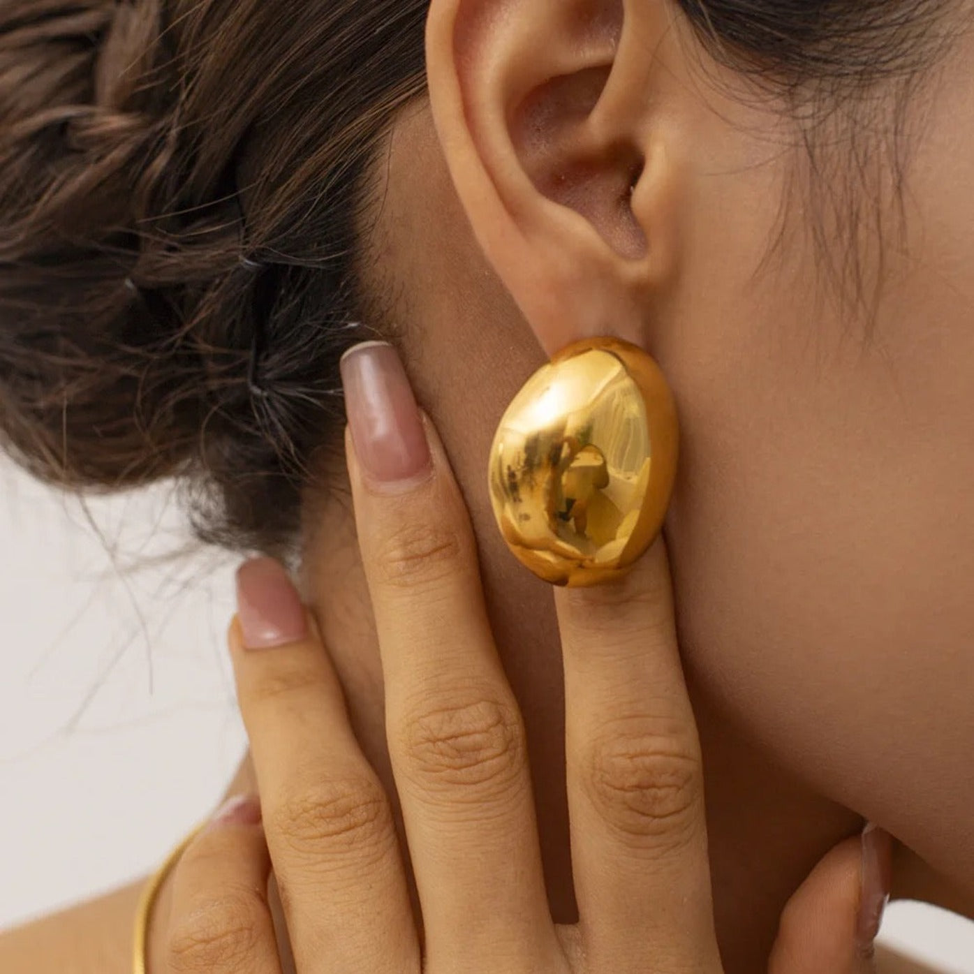 18k gold plated jewellery earrings may-i frankly my dear reliquia noah the label
