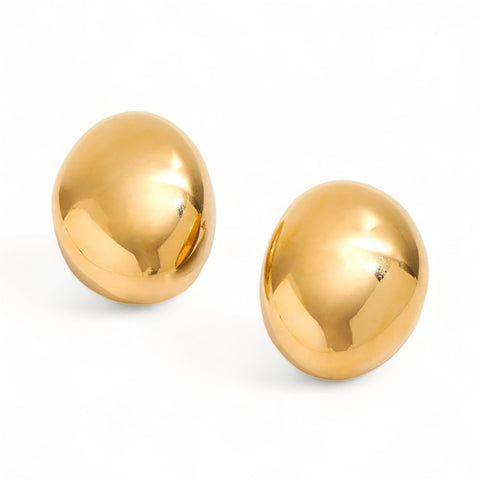 18k gold plated jewellery earrings may-i frankly my dear reliquia noah the label