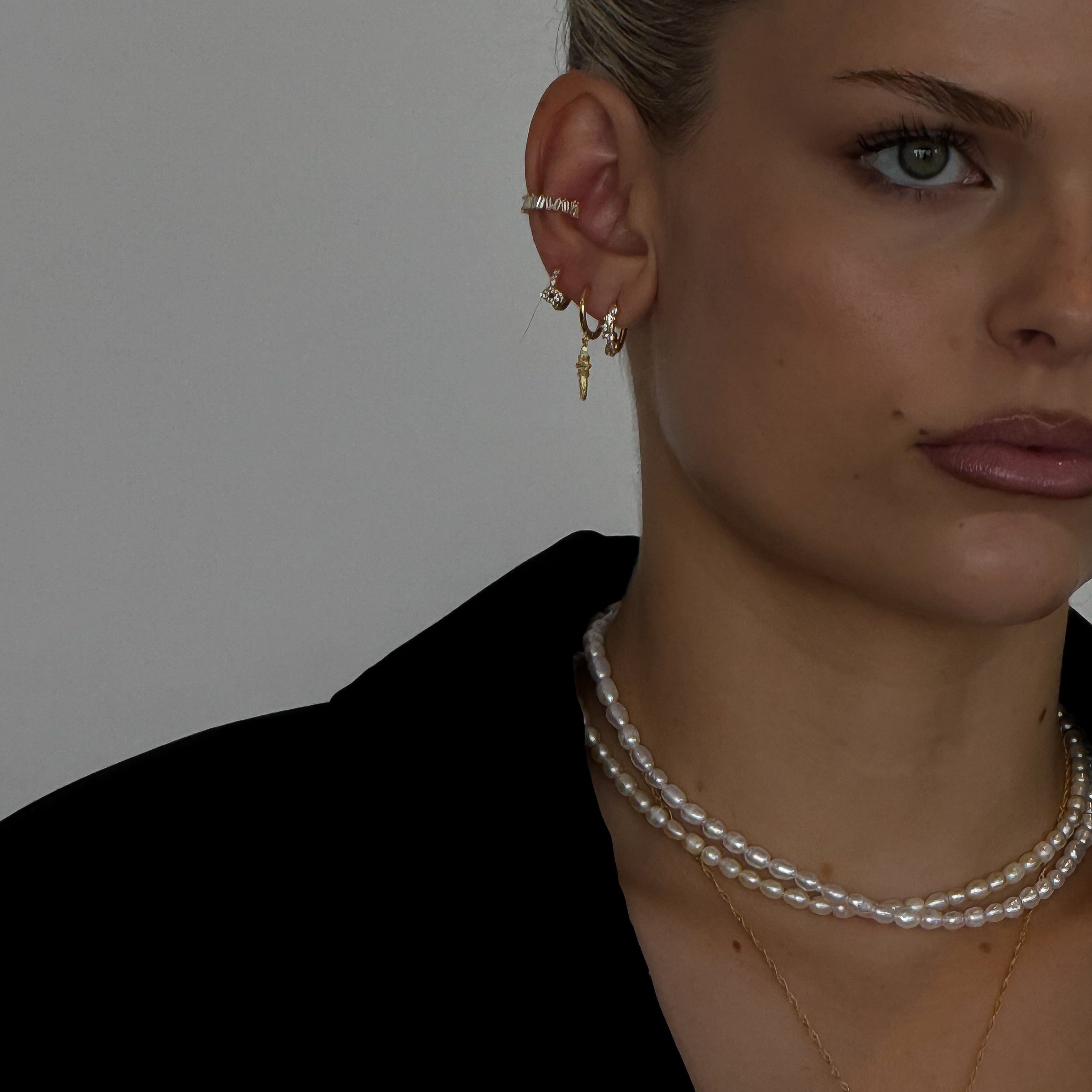pearl choker necklace, pearl jewellery
