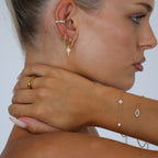 Zara Fine Clover Bracelet