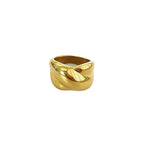 Cartia Cross Ring - Gold