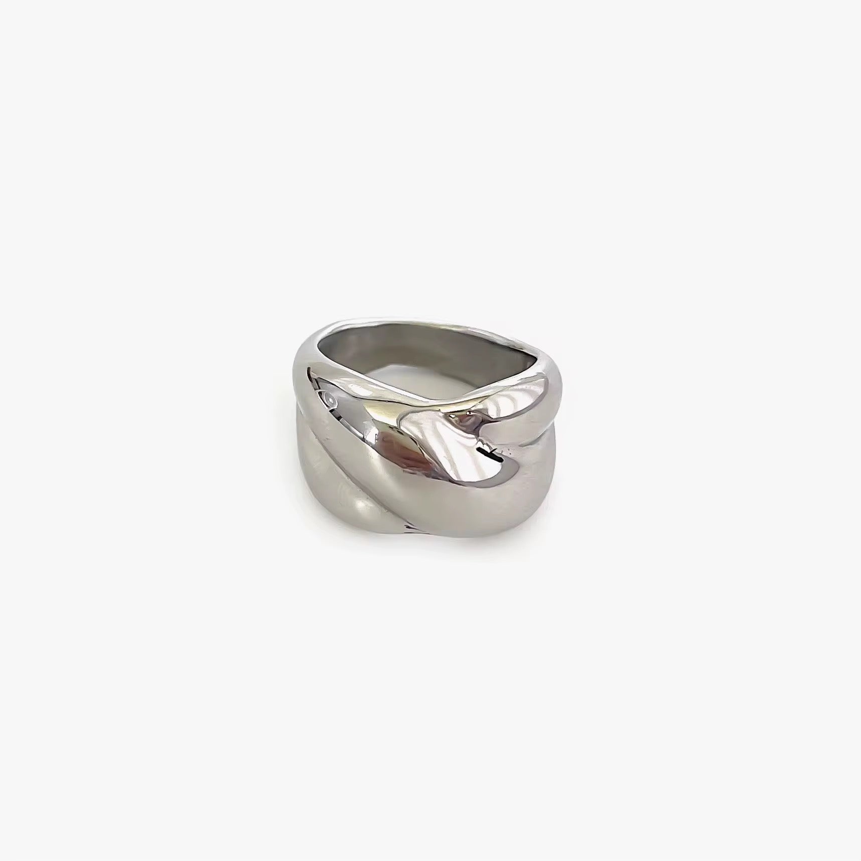 Cartia Cross Ring - Silver