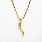 Chilli Snake Chain Necklace - Silver Zaya Collective