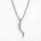 Chilli Snake Chain Necklace - Silver Zaya Collective
