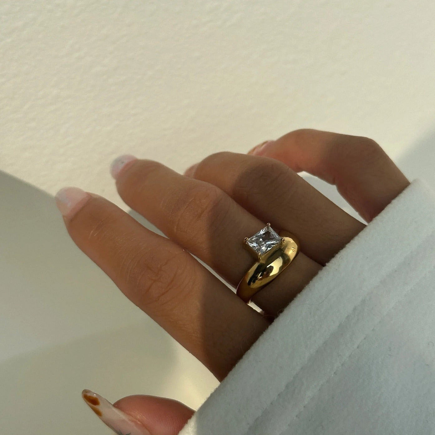 zaya collective 18k gold ring