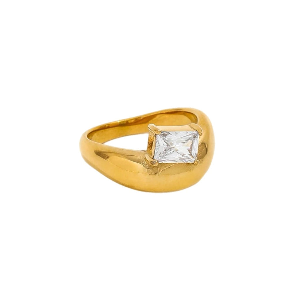 zaya collective 18k gold ring