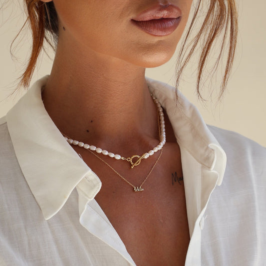 Zaya Collective Fashion 18k gold Jewellery pearls