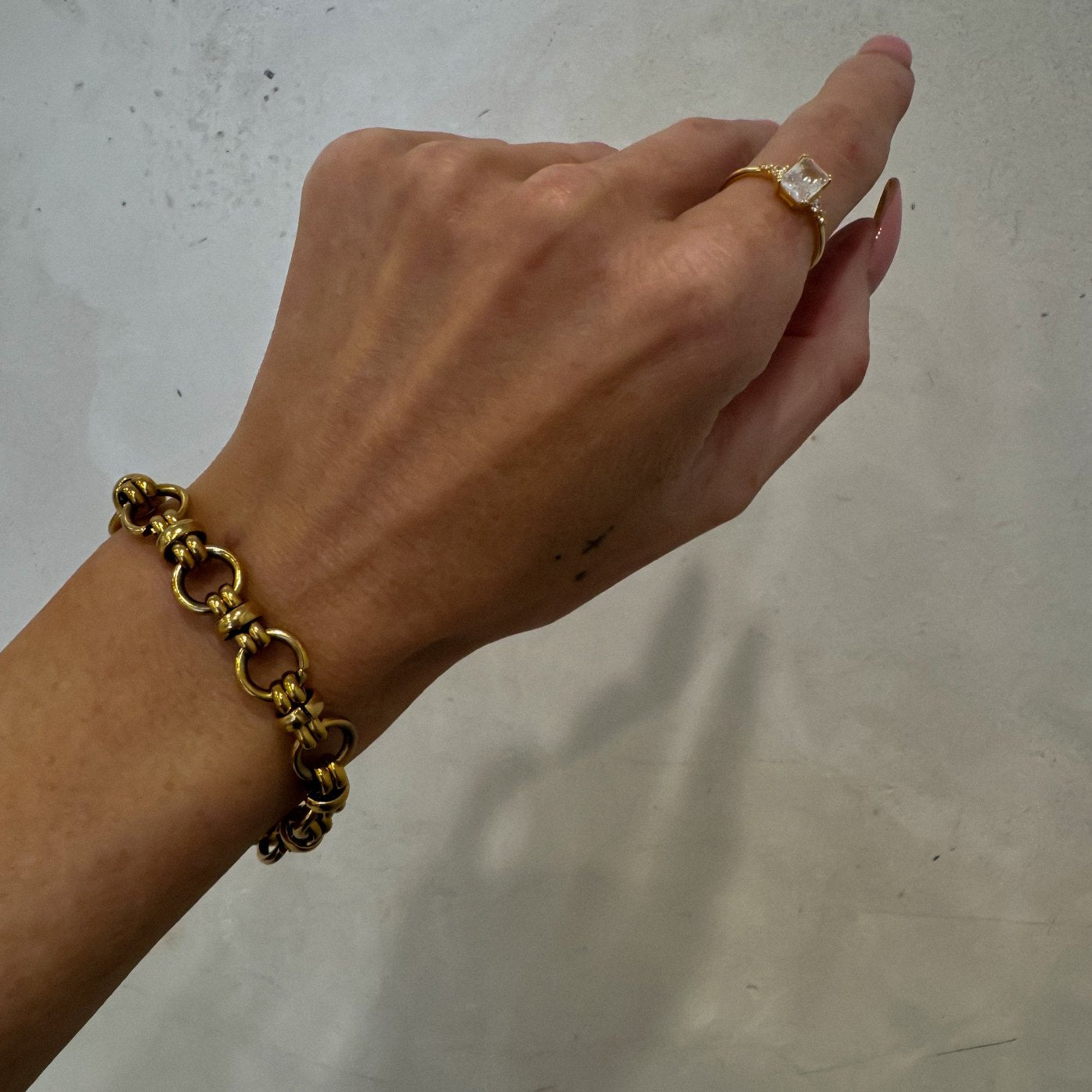 Sarah Chain Bracelet - Gold