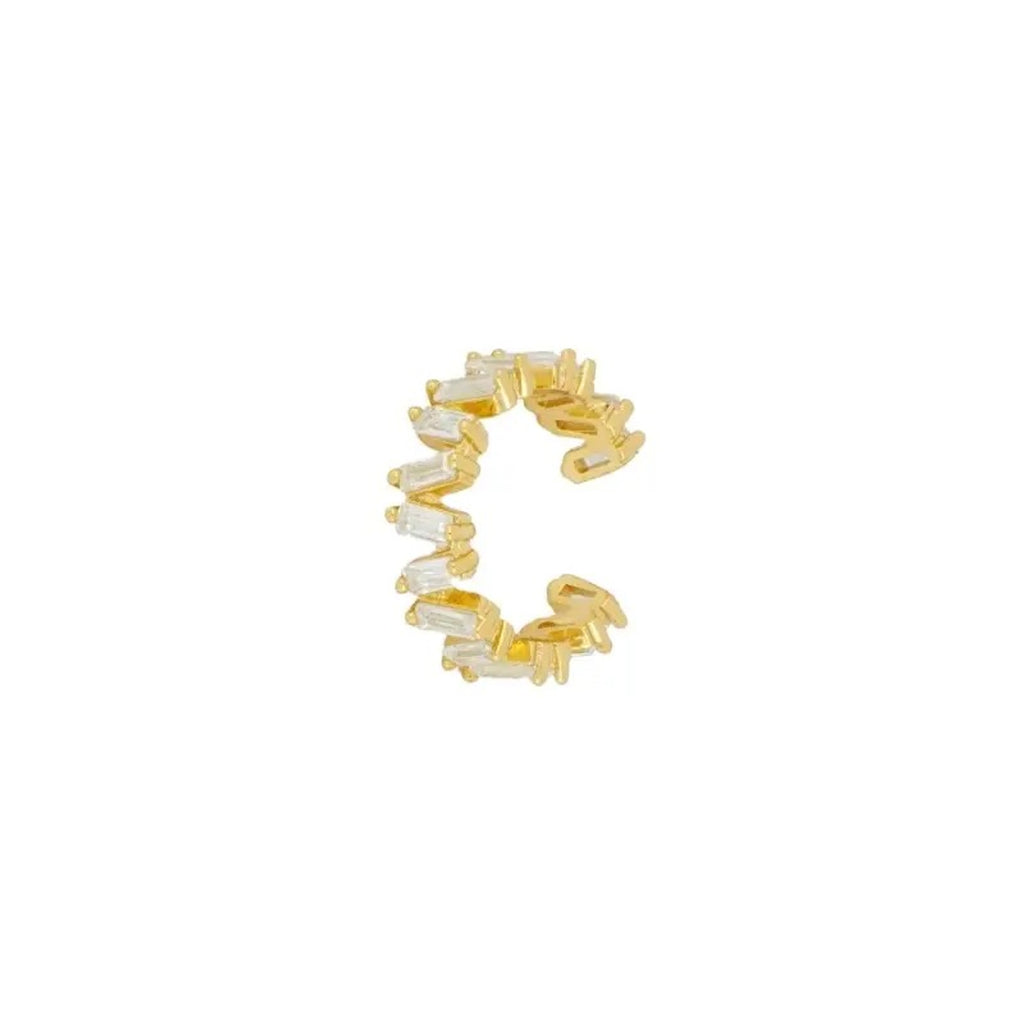 Stella ear cuff 18k gold plating zaya collective