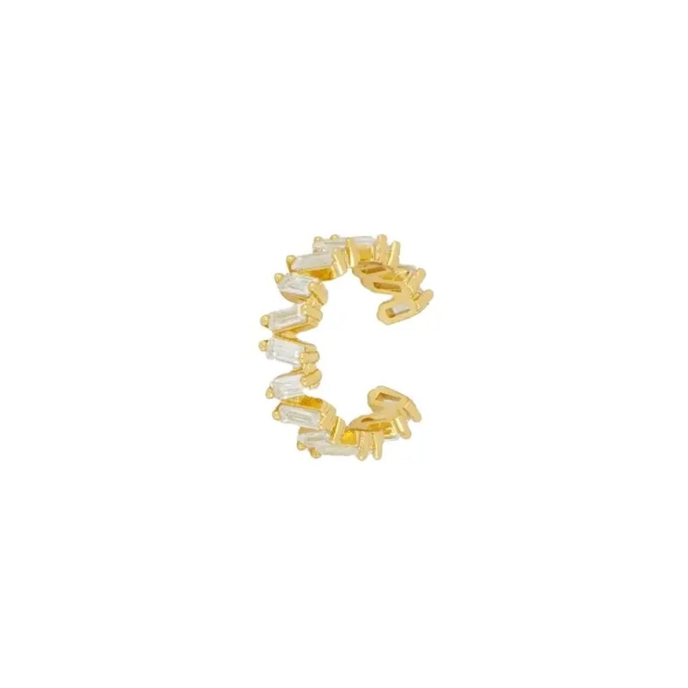 Stella ear cuff 18k gold plating zaya collective