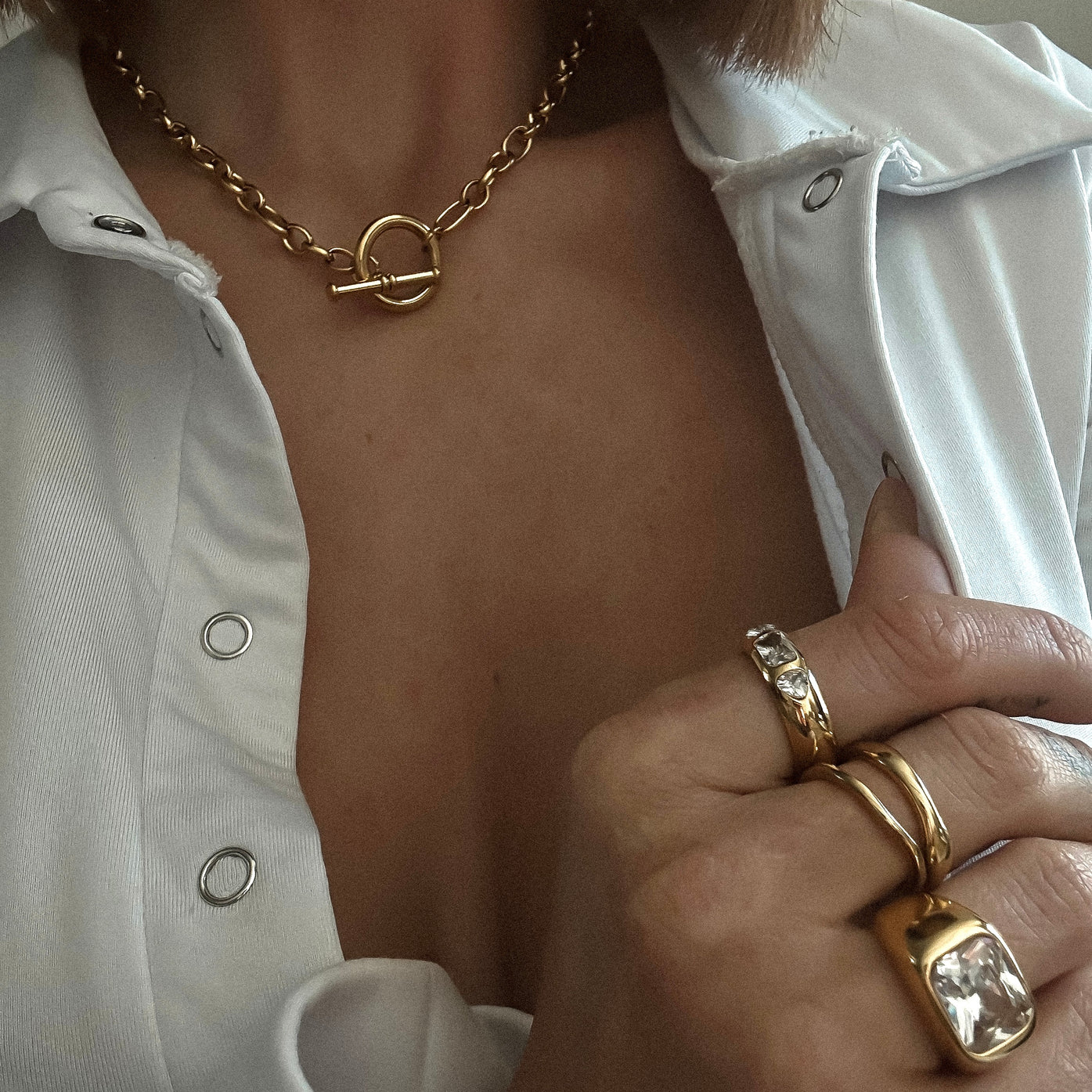 Luna Ring Set