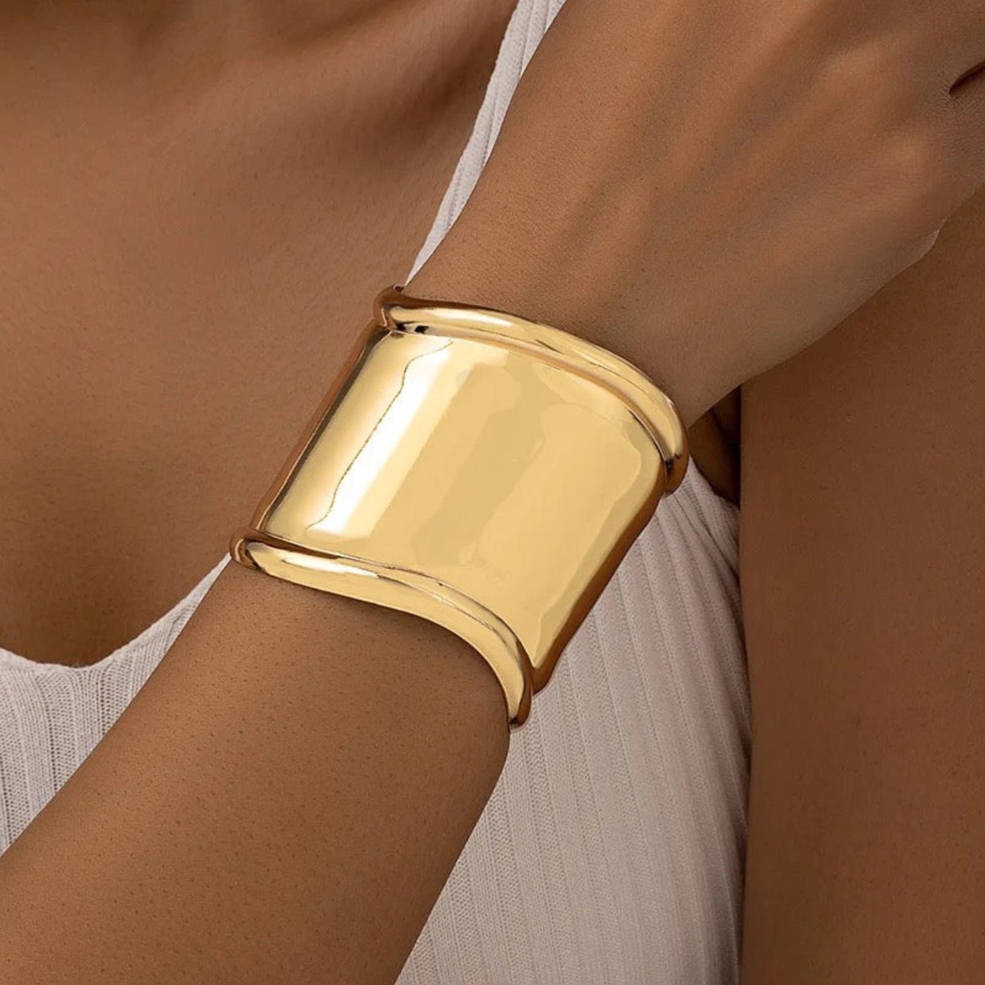 Aphrodite Cuff - Gold - Zaya CollectiveBracelets