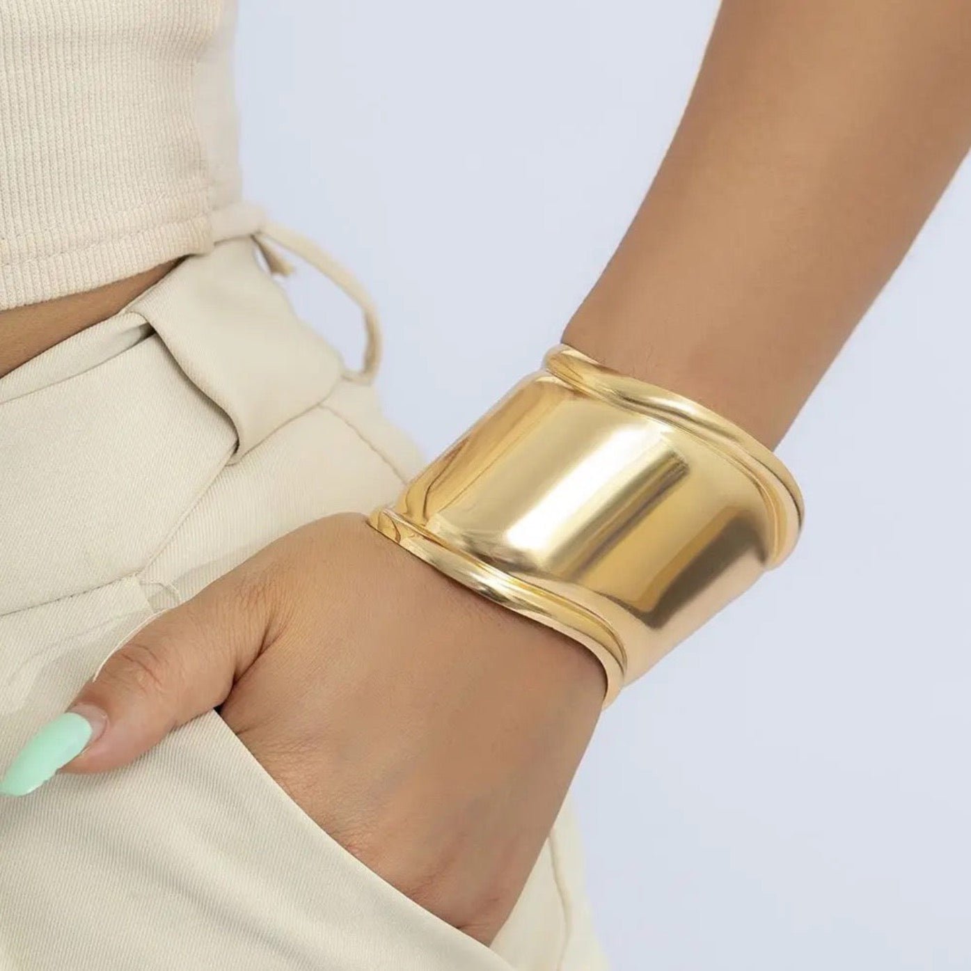 Aphrodite Cuff - Gold - Zaya CollectiveBracelets