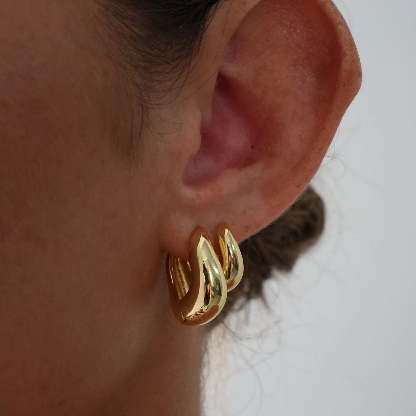 Nalu Huggies - Gold - Zaya CollectiveEarrings
