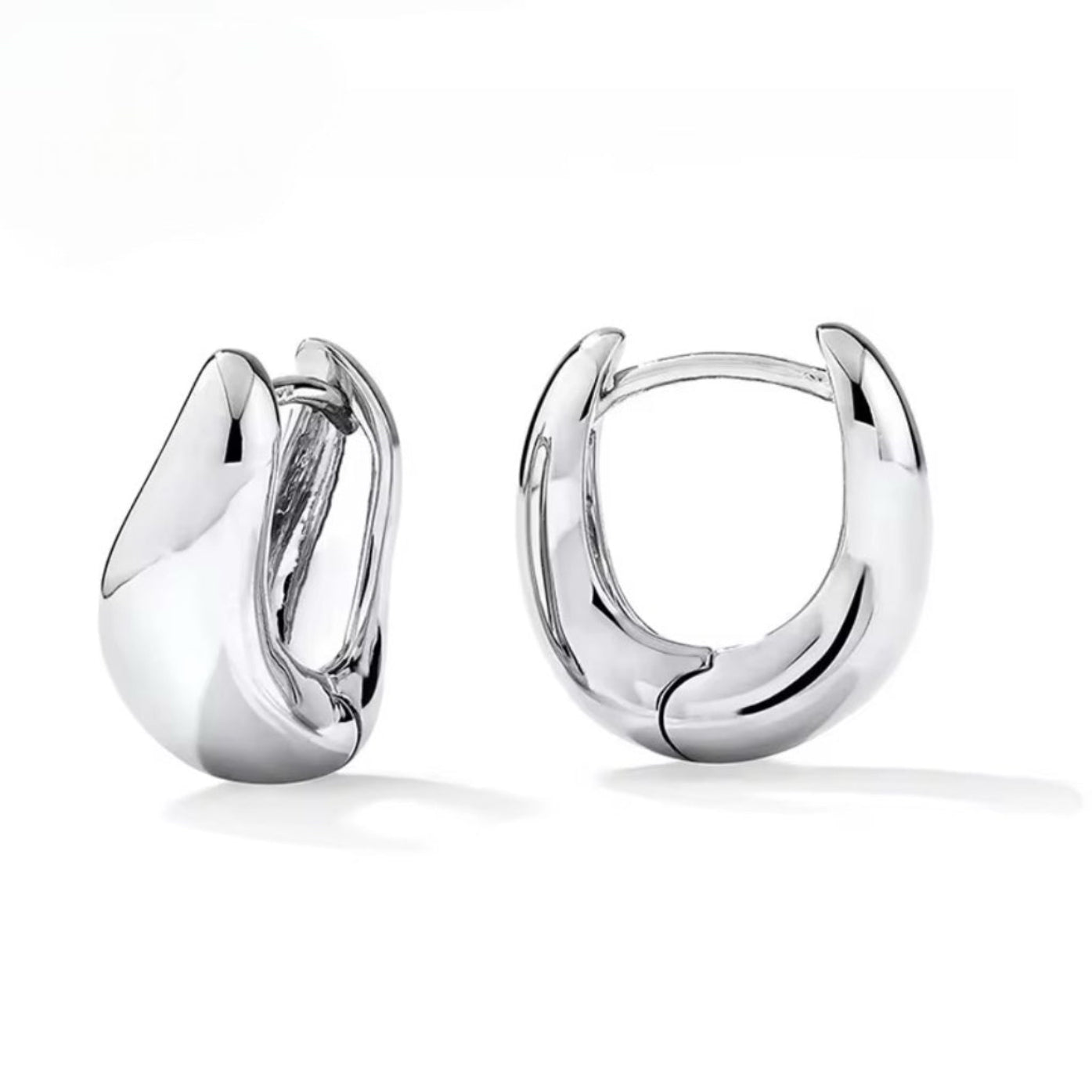 Nalu Huggies - Silver - Zaya CollectiveEarrings